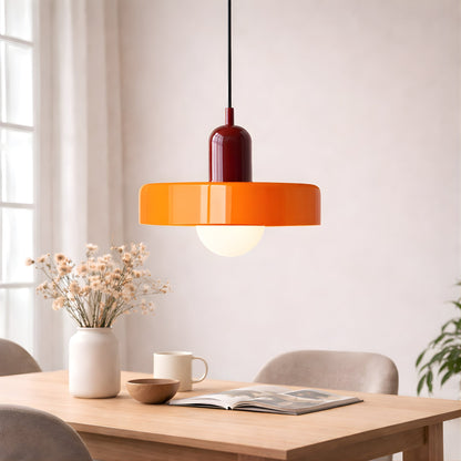 Bauhaus Glass Pendant Light – Modern Sculptural Ceiling Statement