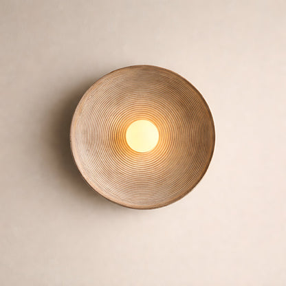 Japanese Halo Wall Light – Modern Minimal Statement