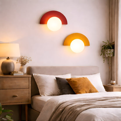 Nordic Eclipse Wall Light – Modern Sculptural Wall Light