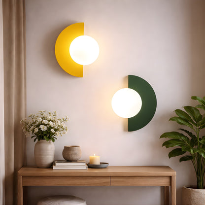 Nordic Eclipse Wall Light – Modern Sculptural Wall Light