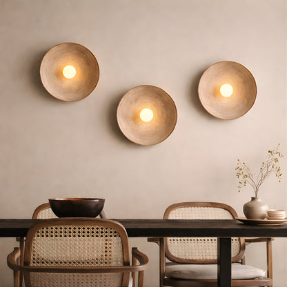 Japanese Halo Wall Light – Modern Minimal Statement